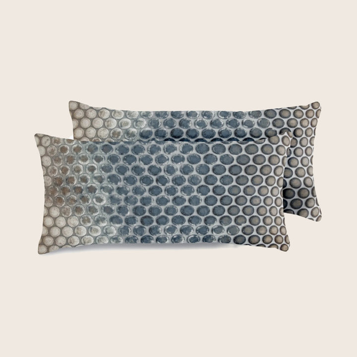 Dots Velvet Pillow, Set of 2