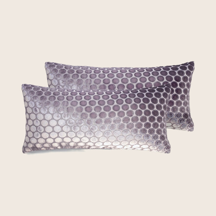 Dots Velvet Pillow, Set of 2
