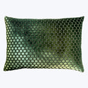 Dots Velvet Lumbar Pillow, Evergreen Default Title