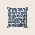 Daisy Indoor/Outdoor Pillow, Navy