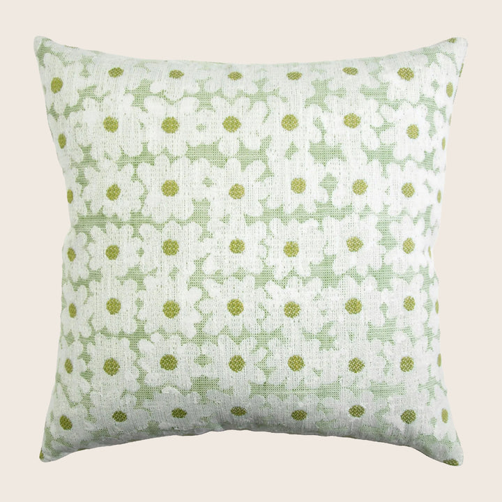 Daisy Indoor/Outdoor Pillow, Pear