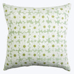 Daisy Indoor/Outdoor Pillow, Pear 21"x21"x5"
