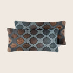 Mod Fretwork Velvet Pillow, Set of 2
