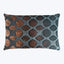 Mod Fretwork Velvet Lumbar Pillow, Gunmetal Default Title