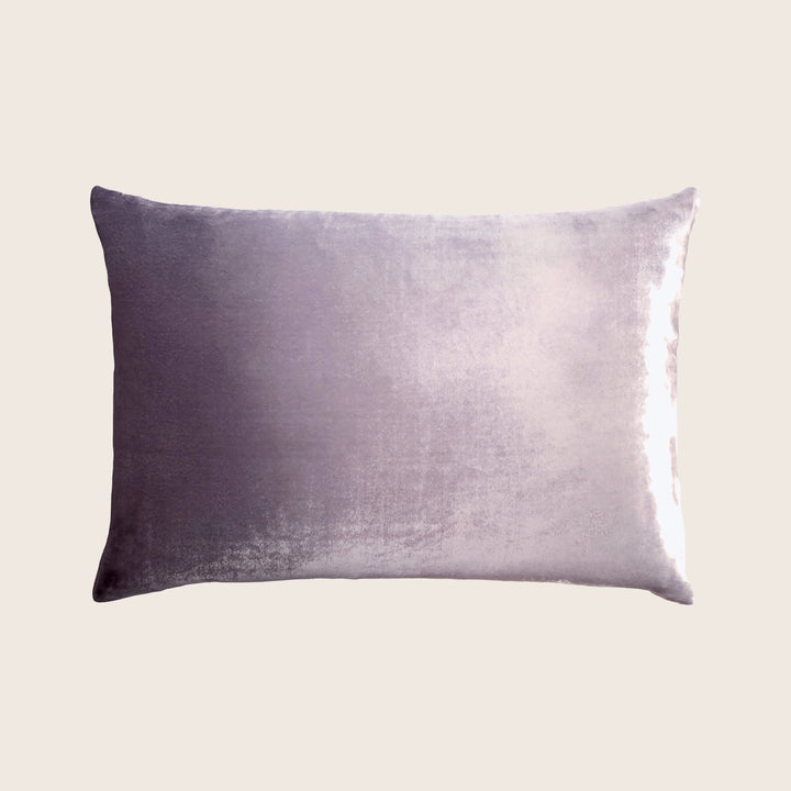 Ombre Velvet Pillow, Thistle