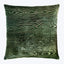 Woodgrain Velvet Pillow, Evergreen 22" x 22"