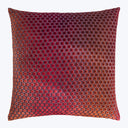 Dots Velvet Pillow, Wildberry 22" x 22"