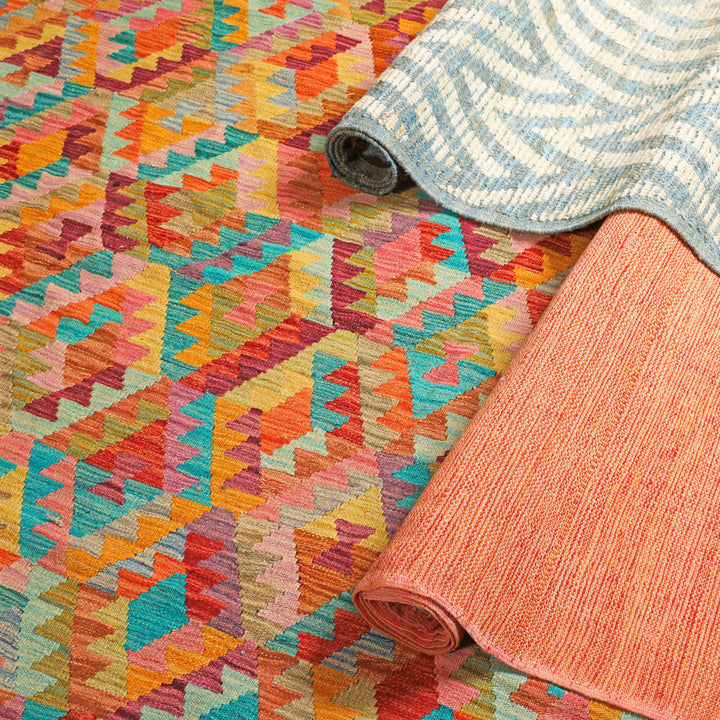 Multicolored Kilim Rug - 17'10" x 11'10"