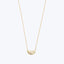 pave sunrise necklace Default Title