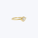 Carved Ring Round Rose Cut Default Title