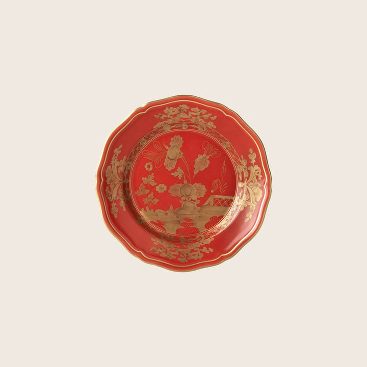 Oriente Gold Bread Plate Rubrum