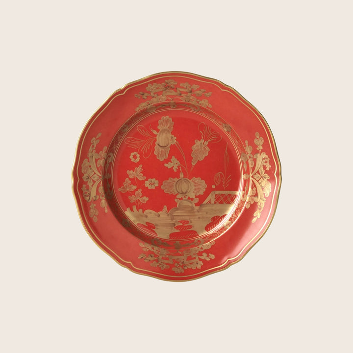 Oriente Gold Dessert Plate Rubrum