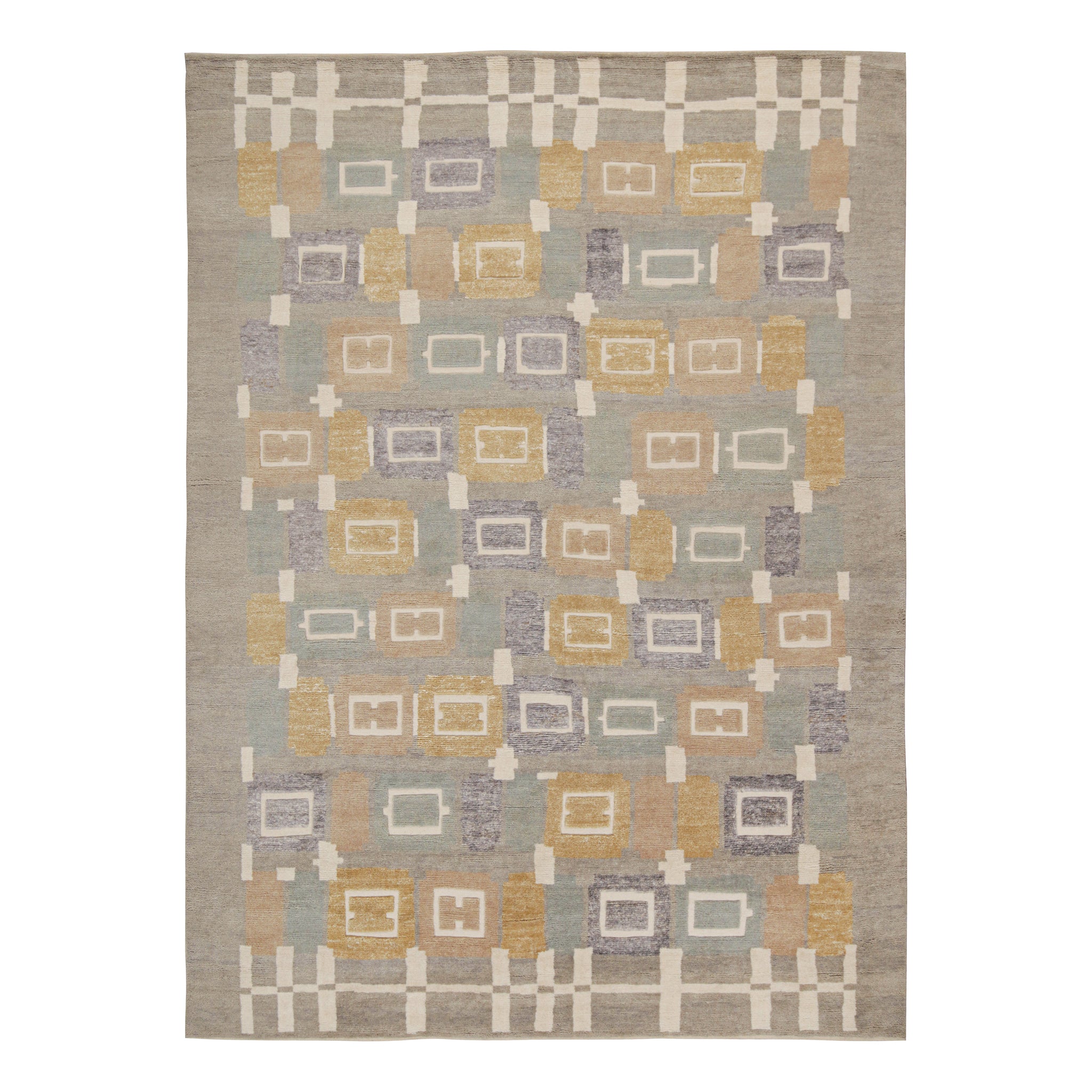 Nordic style stone wall pattern carpet for bedroom Rectangular
