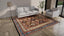 Brown Traditional Wool Rug - 9'3" x 10'3"