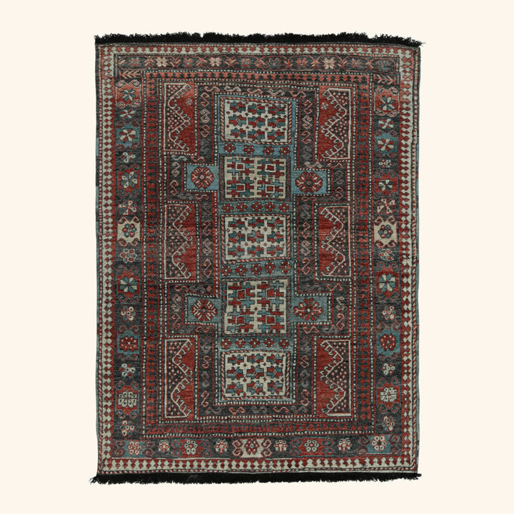 Traditional Wool Rug - 5'4" x 7'4" Default Title