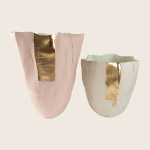 Petal Vase Light Sand / Small - hover