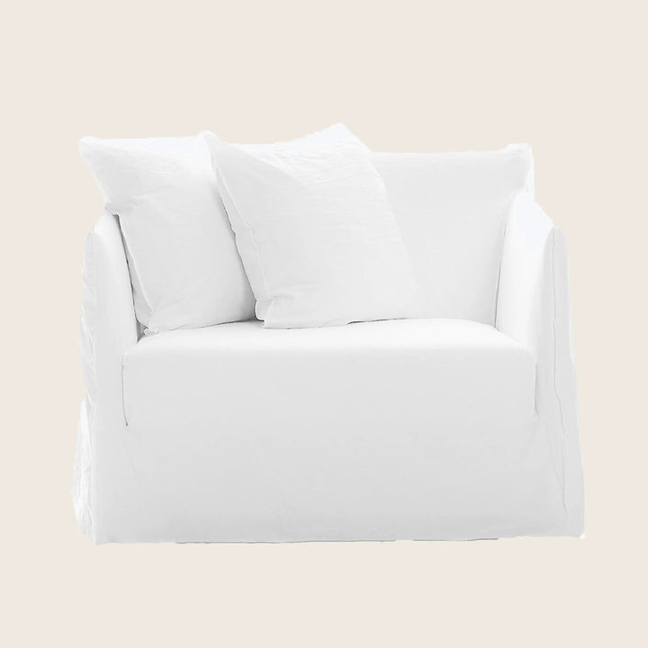 Ghost Slipcover Chair 1/2