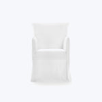 Ghost Slipcover Dining Chair w/ Arms