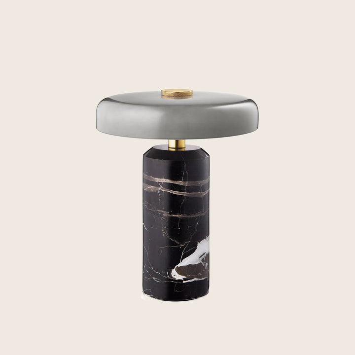 Trip Portable Lamp Burgundy Marble