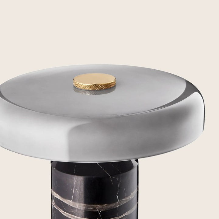 Trip Portable Lamp Burgundy Marble