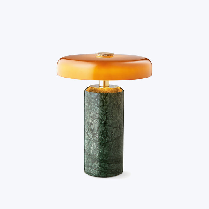 Trip Portable Lamp Green Marble