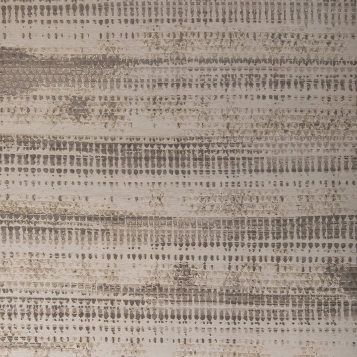 Modern Handknotted Wool & Silk Silver White Rug -8' X 10' Default Title