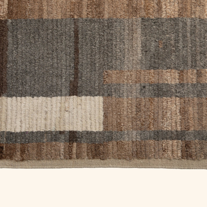 Multi Modern Wool Rug - 9'1" x 11'11" Default Title
