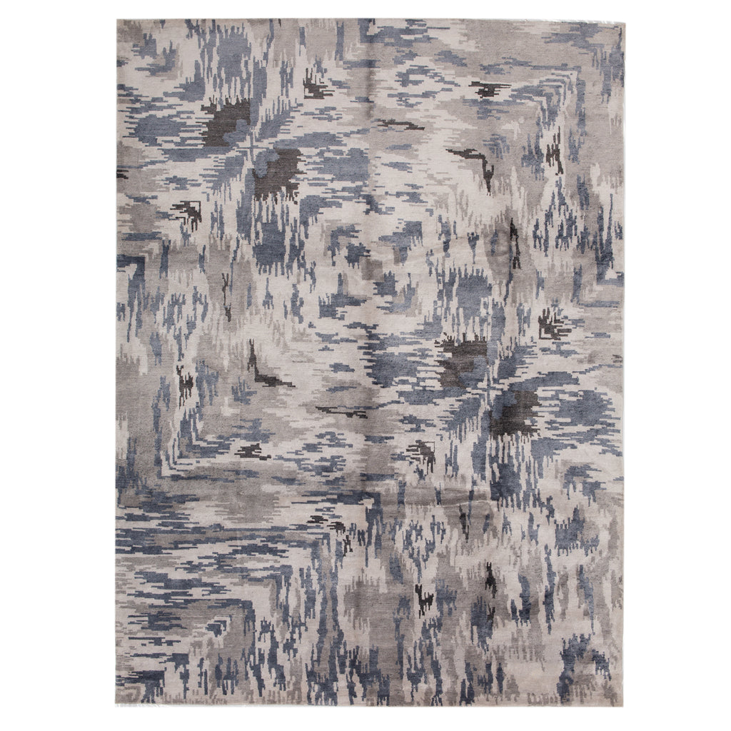 Hand-knotted Wool Rug - 12'3" x 9'4" Default Title
