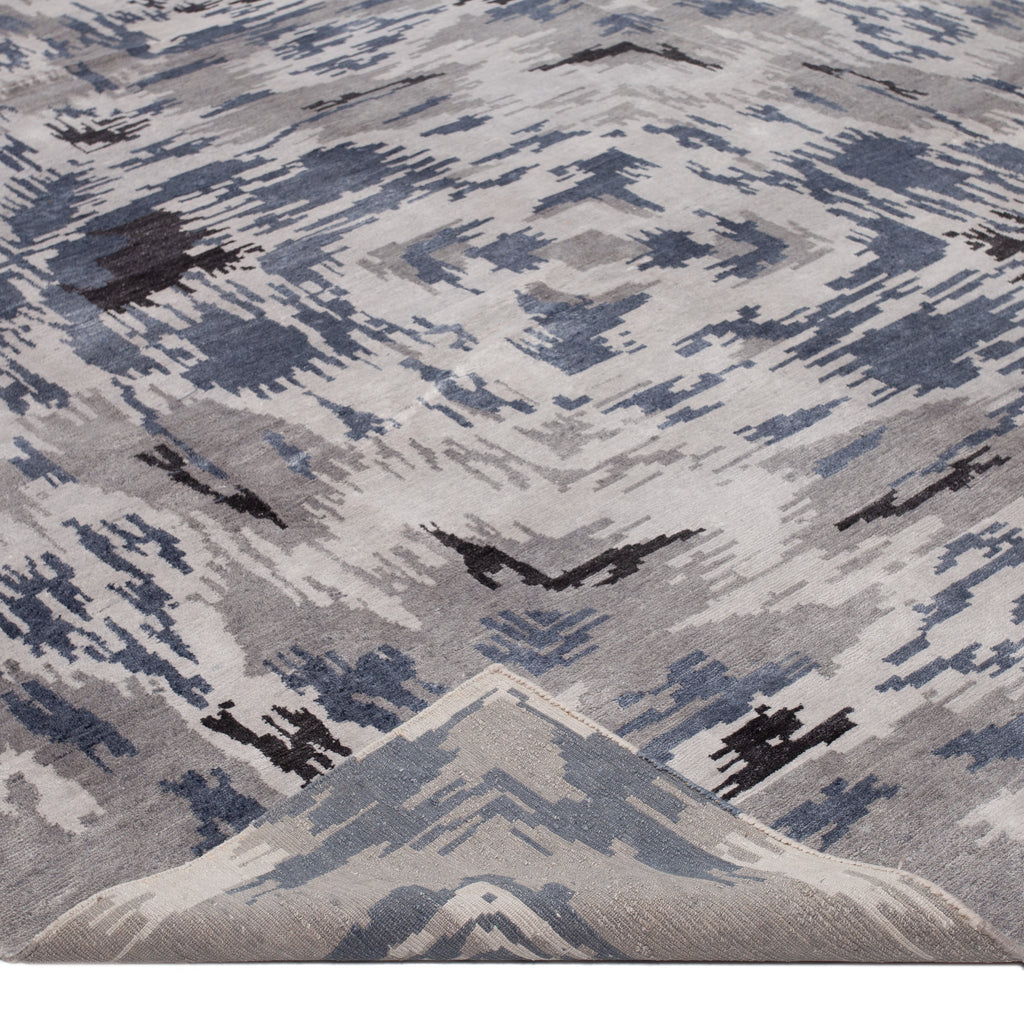Hand-knotted Wool Rug - 12'3" x 9'4" Default Title