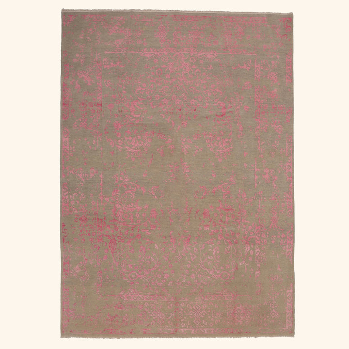 Hand-knotted Wool Rug - 12'8" x 9'1" Default Title