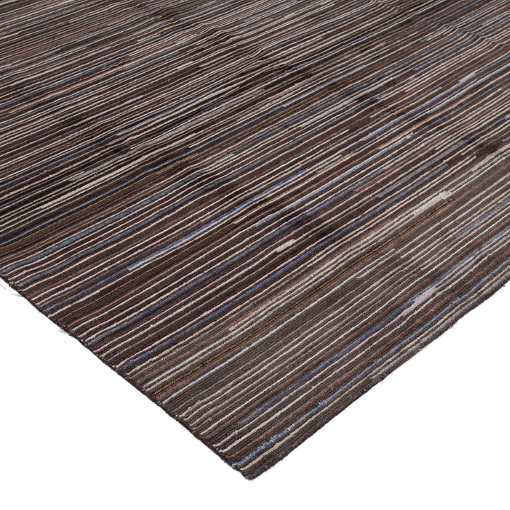 Hand-knotted Wool Rug - 12'3" x 9' Default Title