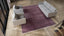 Purple Modern Wool Silk Blend Rug - 9'1" x 12'4"