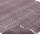 Purple Modern Wool Silk Blend Rug - 9'1" x 12'4"