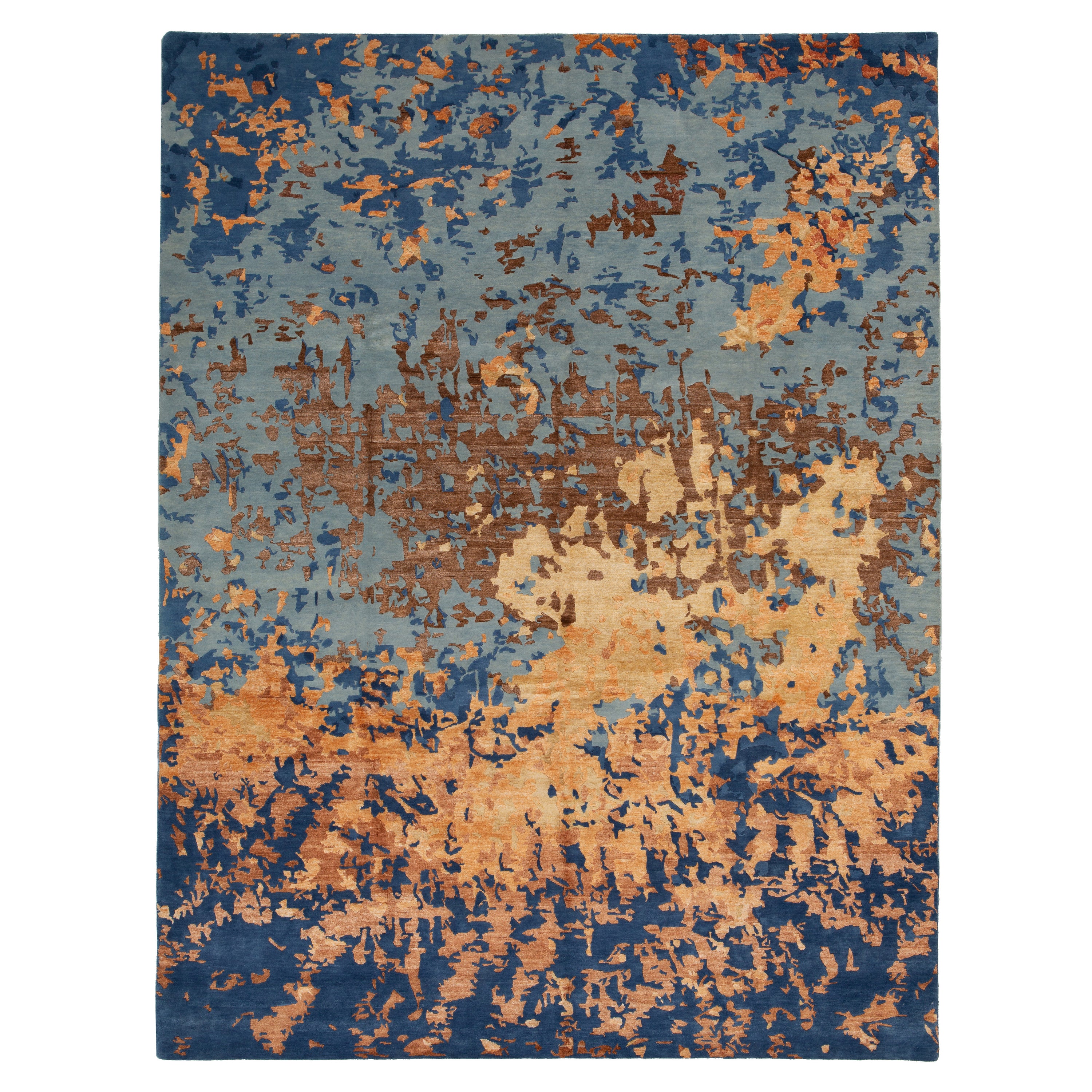 Hand-knotted Wool Rug - 12'1" x 9'3" Default Title