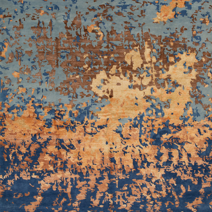 Hand-knotted Wool Rug - 12'1" x 9'3" Default Title