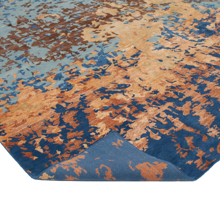 Hand-knotted Wool Rug - 12'1" x 9'3" Default Title