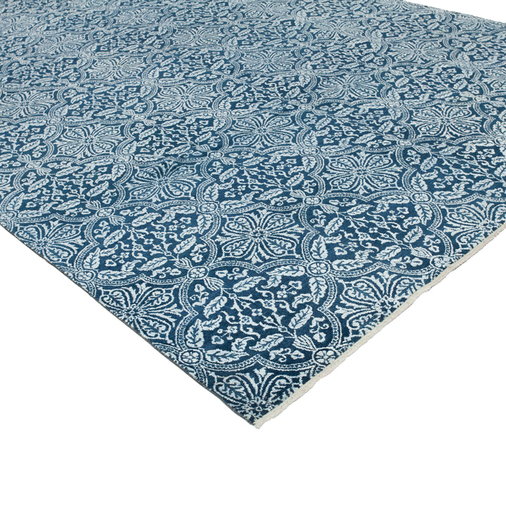 Hand-knotted Wool Rug - 12'3" x 9'1" Default Title