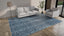 Blue Modern Wool Rug - 9'1" x 12'3"