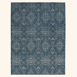 Blue Modern Wool Rug - 8'3" x 10'4"