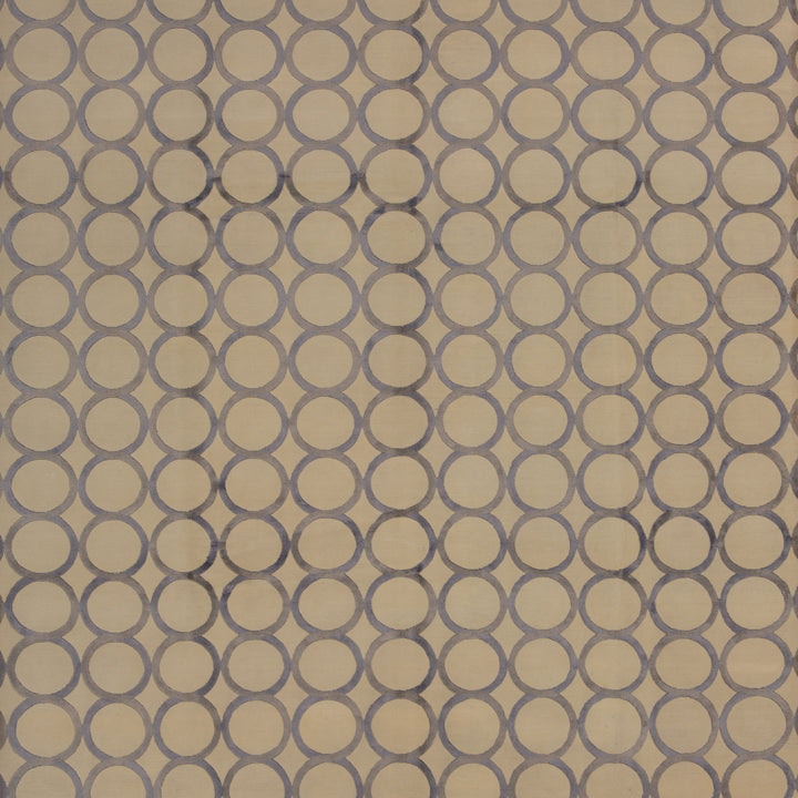 Brown & Purple Modern Wool Rug - 8'3" x 10'2"