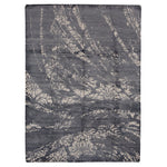 Grey Modern Wool Blend Rug - 8'1" x 10'4"