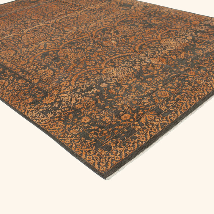 Hand-knotted Wool Rug - 12'4" x 9' Default Title