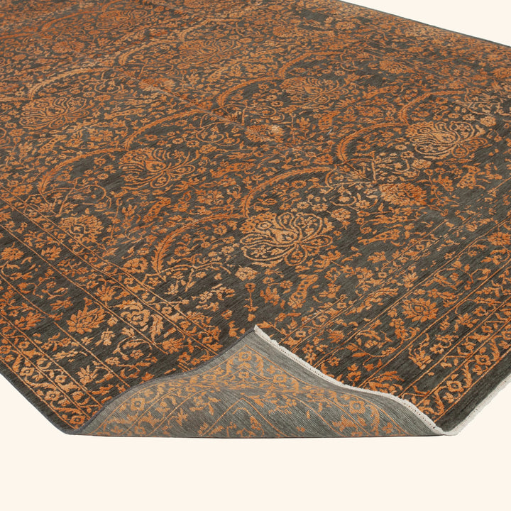 Hand-knotted Wool Rug - 12'4" x 9' Default Title