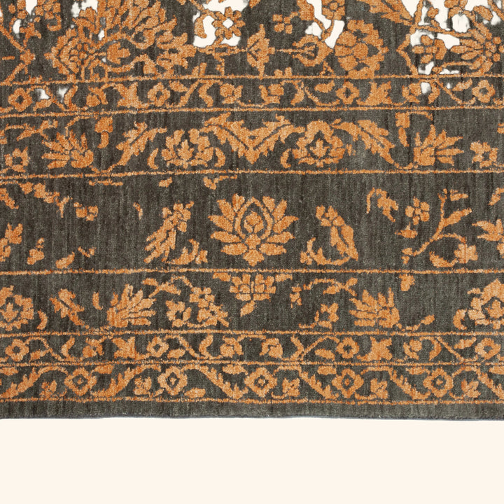 Hand-knotted Wool Rug - 12'4" x 9' Default Title