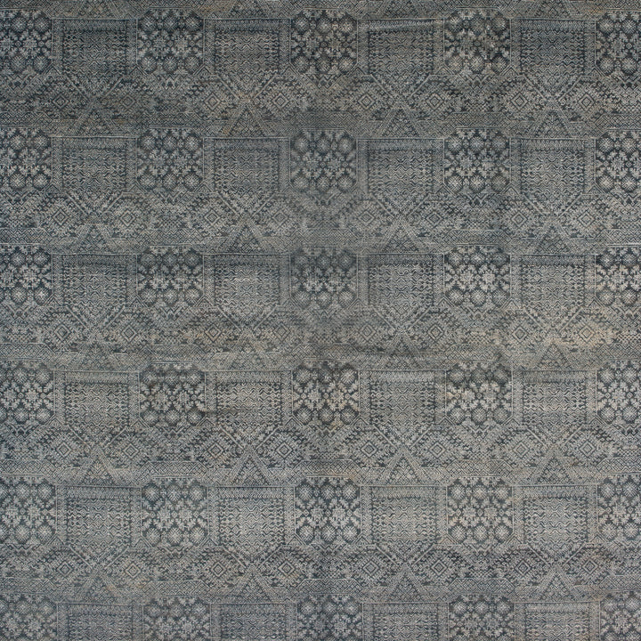 Hand-knotted Wool Rug - 12'4" x 9'1" Default Title