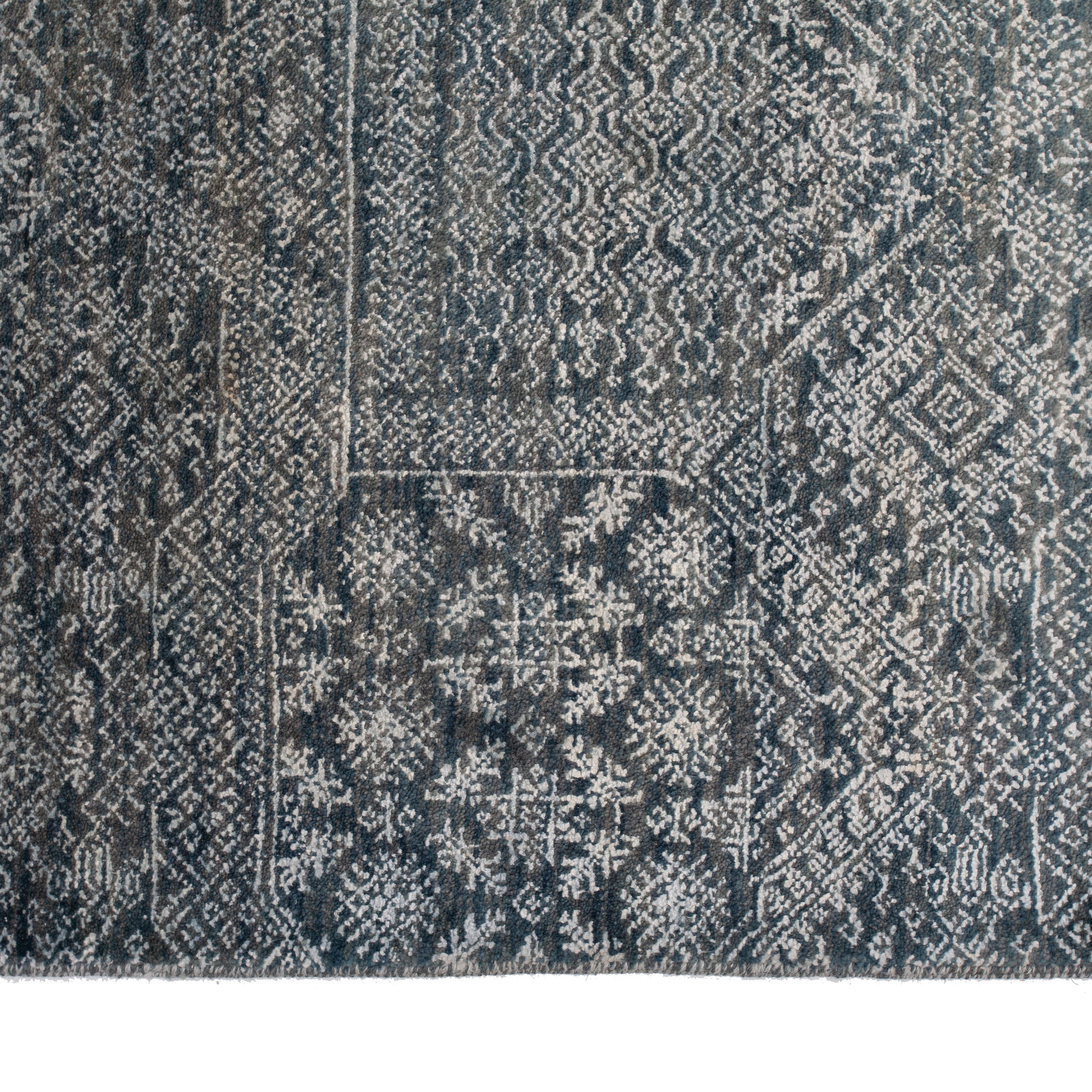 Hand-knotted Wool Rug - 12'4" x 9'1" Default Title