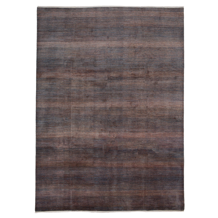 Hand-knotted Wool Rug - 12'2" x 9'1" Default Title