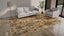 Yellow Modern Wool Rug - 9'1" x 12'2"