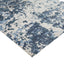 Grey and Blue Abstract Modern Rug 8' x 9'10"