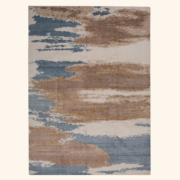 Hand-knotted Wool Rug - 12'3" x 9'1" Default Title